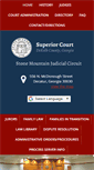 Mobile Screenshot of dekalbsuperiorcourt.com
